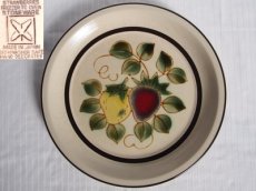 画像1: ストーンウェア　ディナー皿　ストロベリーズ 27.4cm (1)