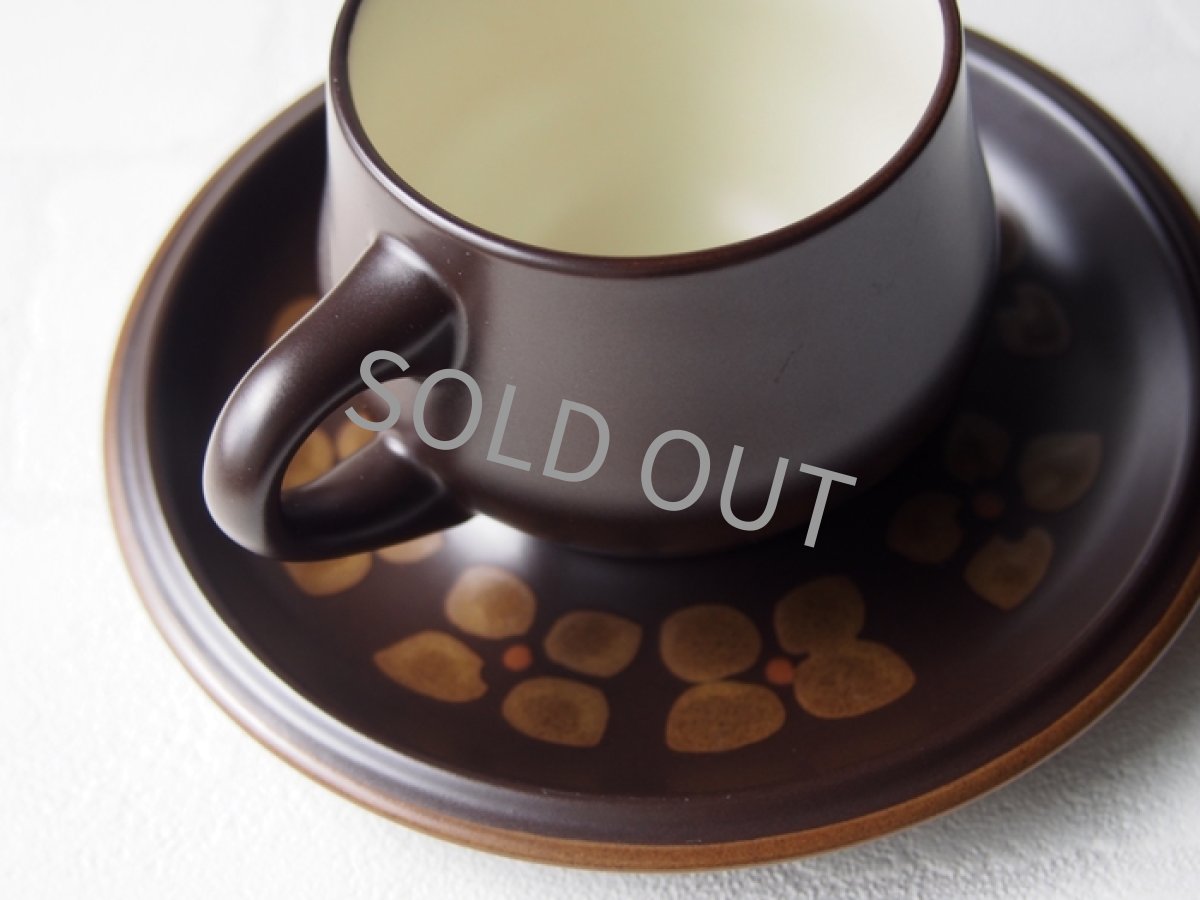 画像12: ノリタケ フォークストーン　カップ＆ソーサー　茶 花 (12)