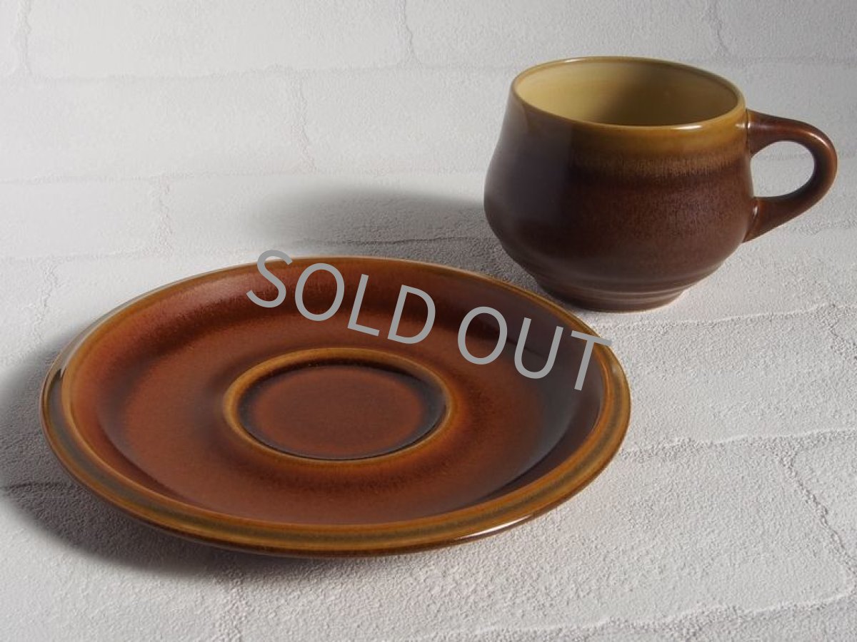 画像8: ノリタケ フォークストーン　 カップ＆ソーサー　縁ぼかし 先細 (8)