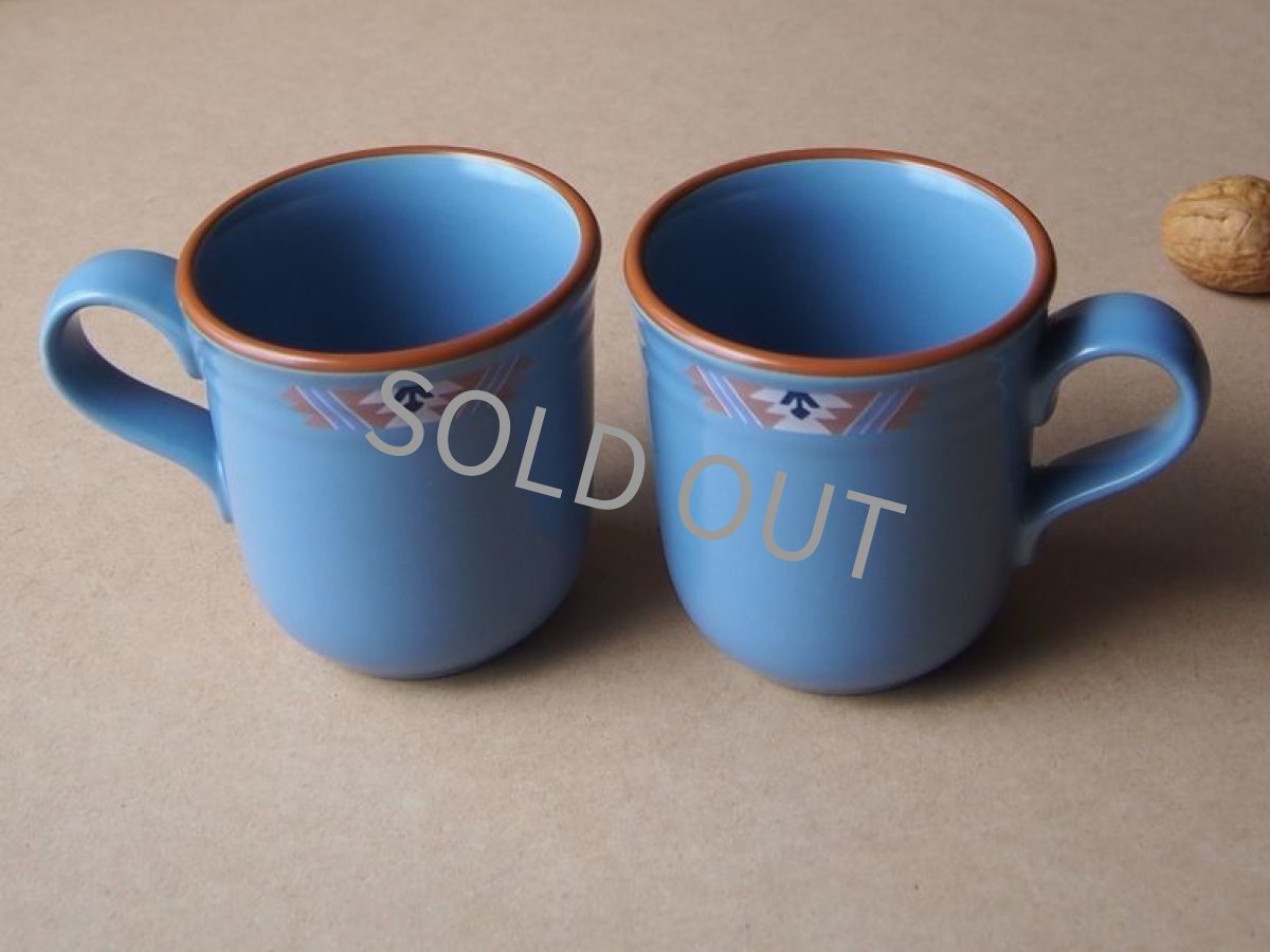 画像4: ノリタケ ストーンウェア マグカップ 2点セット Blue Adobe ※バラ売り可 (4)