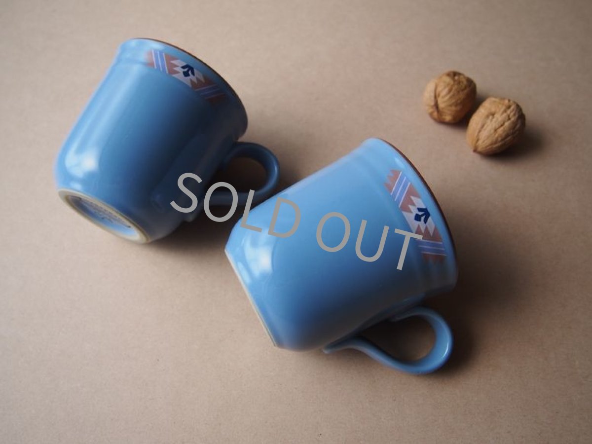 画像5: ノリタケ ストーンウェア マグカップ 2点セット Blue Adobe ※バラ売り可 (5)