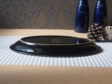 画像11: ノリタケ フォークストーン　楕円形の取り皿　21cm (11)