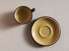 画像10: ノリタケ フォークストーン　ティーカップ＆ソーサー 茶 (10)