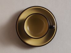 画像5: ノリタケ フォークストーン　ティーカップ＆ソーサー 茶 (5)