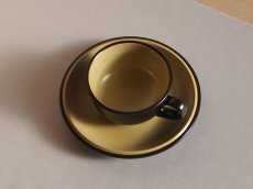 画像6: ノリタケ フォークストーン　ティーカップ＆ソーサー 茶 (6)