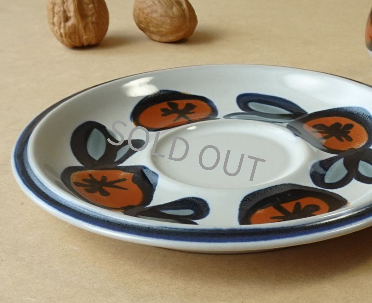 画像15: ノリタケ フォークストーン　 カップ＆ソーサー　実　先細 (15)