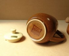 画像14: ノリタケ フォークストーン　デミタスポット2点組　茶 (14)