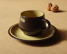 画像6: ノリタケ フォークストーン カップ＆ソーサー 茶 先細 (6)
