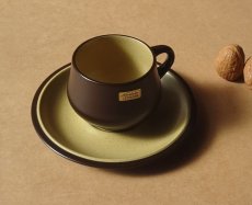 画像7: ノリタケ フォークストーン カップ＆ソーサー 茶 先細 (7)
