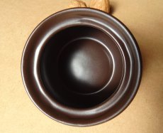 画像12: ノリタケ フォークストーン シュガーポット 茶 (12)