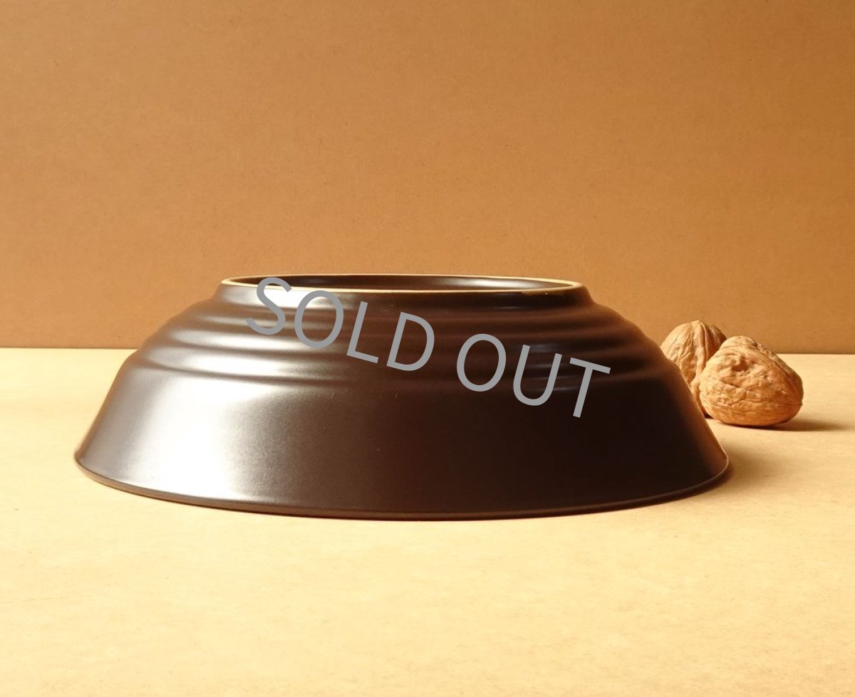 画像10: ノリタケ フォークストーン　深皿 ボウル　茶 21cm (10)