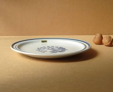 画像10: ノリタケ ストーンウェア　中皿　青花 23cm(1) (10)