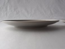 画像6: [B品] ノリタケ プリマストーン ケーキ皿2点セット(3)　草花 21cm (6)