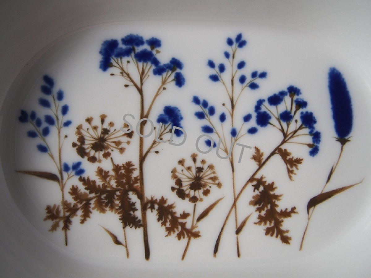 画像5: [B品] ノリタケ プリマストーン ボウル 草花 18cm (5)