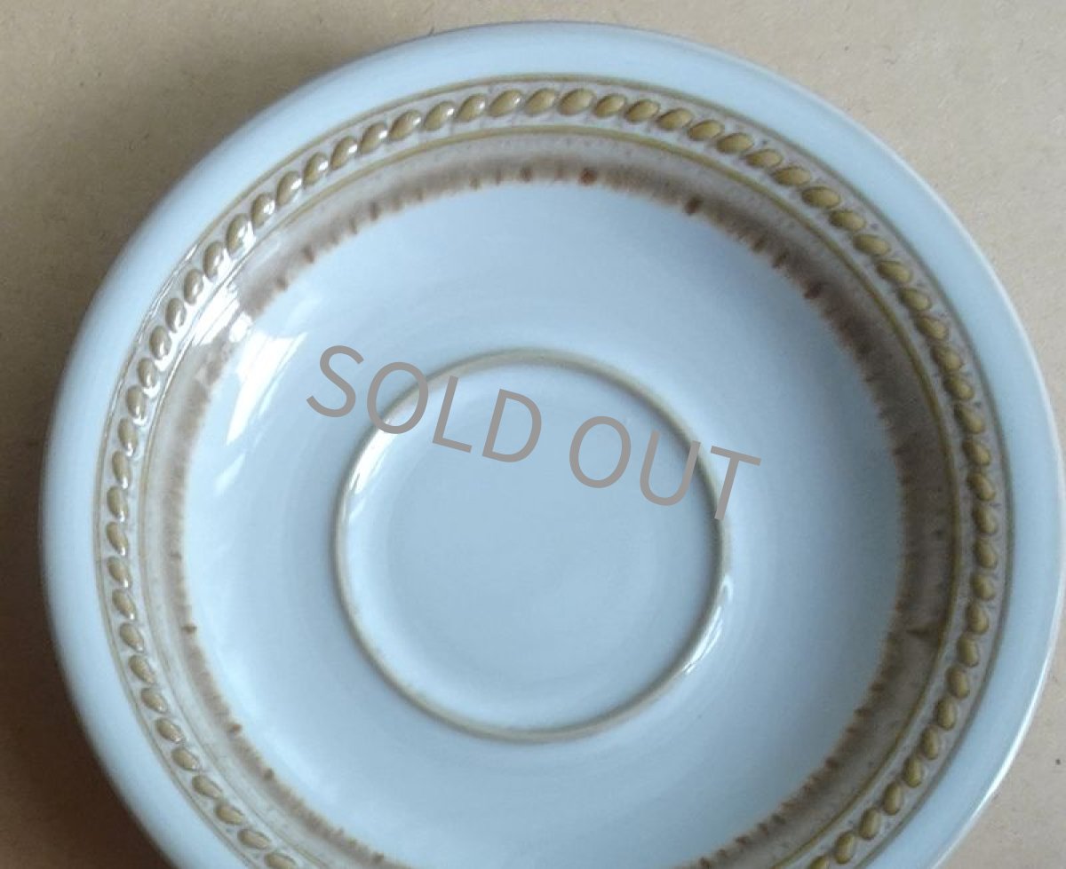 画像13: 【B品】ノリタケ ストーンウェア　カップ＆ソーサー　ロープ模様 (13)