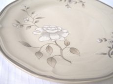 画像4: ストーンウェア　ディナー皿　27cm アーシーカラー 花 (4)