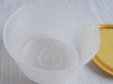 画像4: タッパーウェア　スナックカップ 透明×レモンイエロー 140ml (4)
