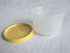 画像8: タッパーウェア　スナックカップ 透明×レモンイエロー 140ml (8)