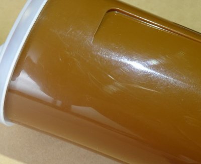 画像3: タッパーウェア　サーバーボトル 500ml 卵型 茶 ヴィンテージ タッパーちゃん