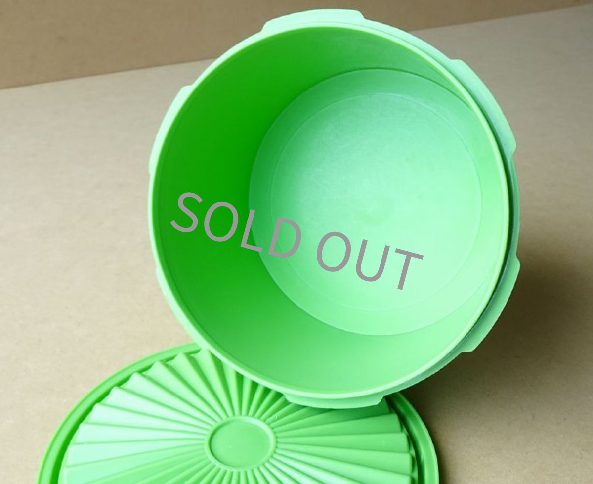 画像12: タッパーウェア　ミニデコレーター黄緑 ヴィンテージ USA製 USED (12)