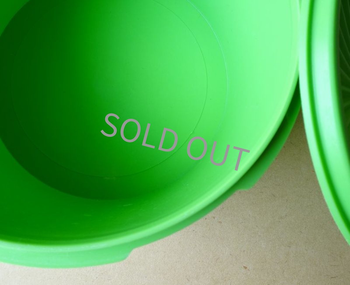 画像14: タッパーウェア　ミニデコレーター黄緑 ヴィンテージ USA製 USED (14)