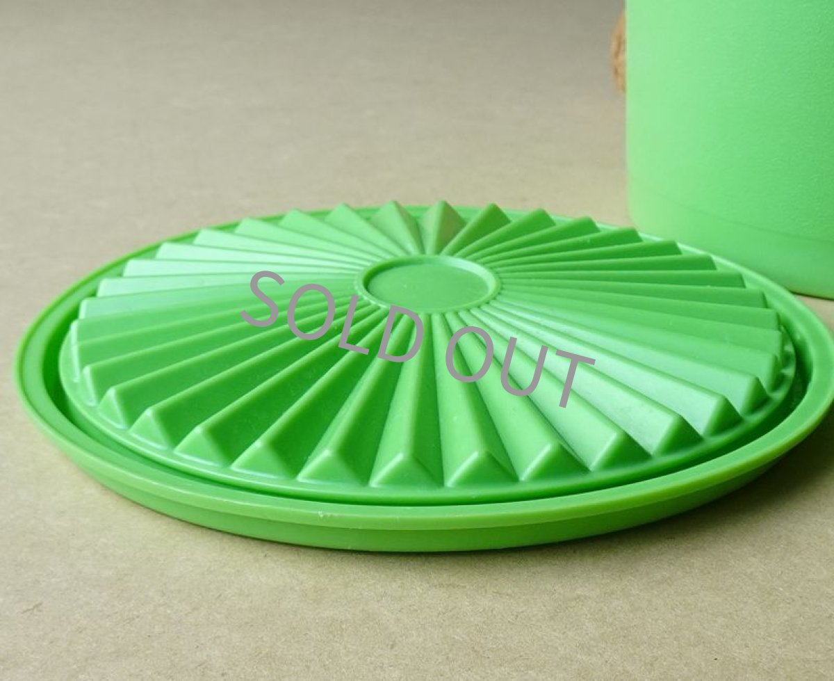画像16: タッパーウェア　ミニデコレーター黄緑 ヴィンテージ USA製 USED (16)