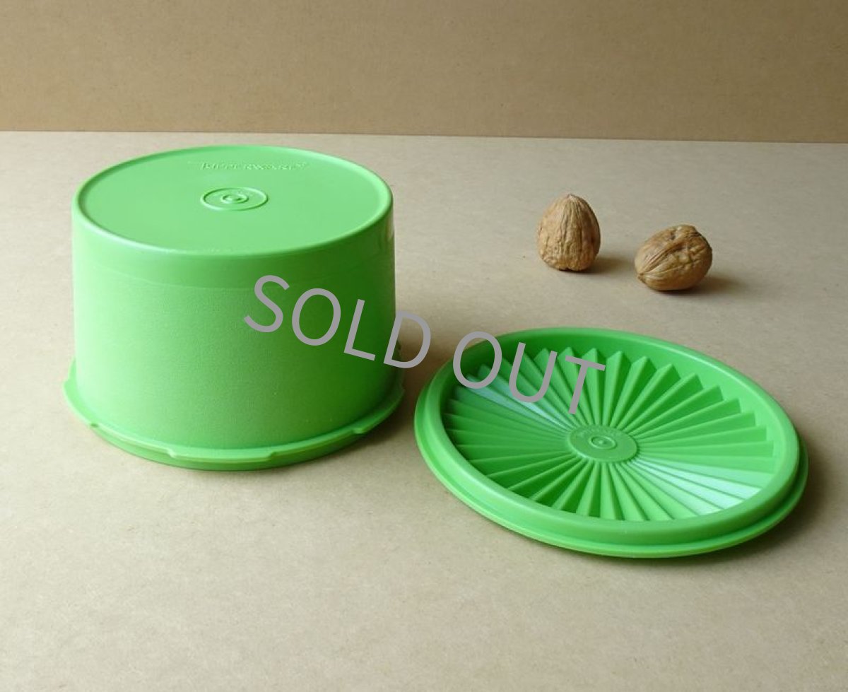 画像19: タッパーウェア　ミニデコレーター黄緑 ヴィンテージ USA製 USED (19)