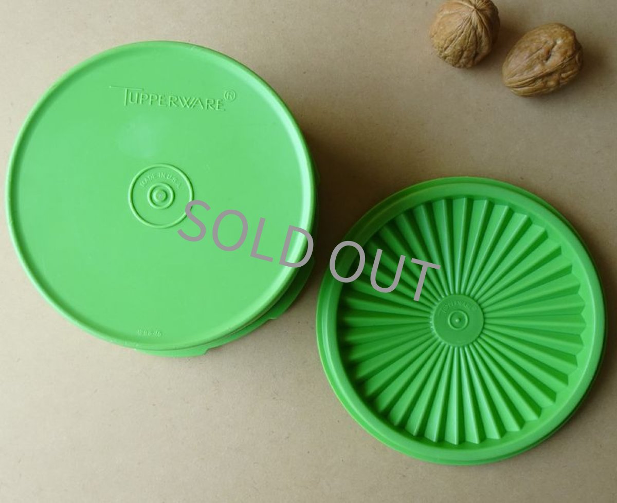 画像20: タッパーウェア　ミニデコレーター黄緑 ヴィンテージ USA製 USED (20)