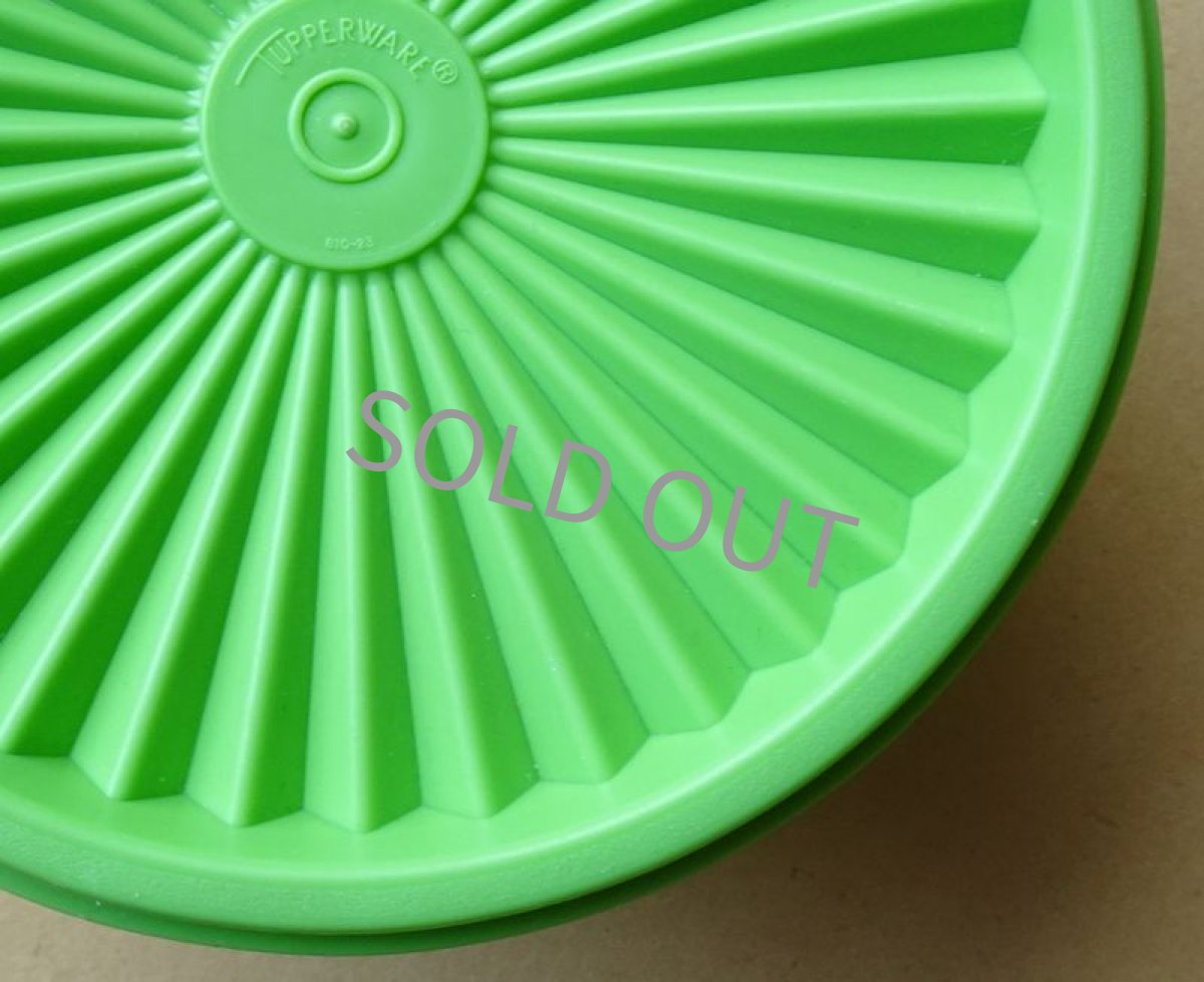 画像9: タッパーウェア　ミニデコレーター黄緑 ヴィンテージ USA製 USED (9)