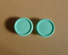 画像3: タッパーウェア　ミニボール 2個セット　青緑 30ml (3)