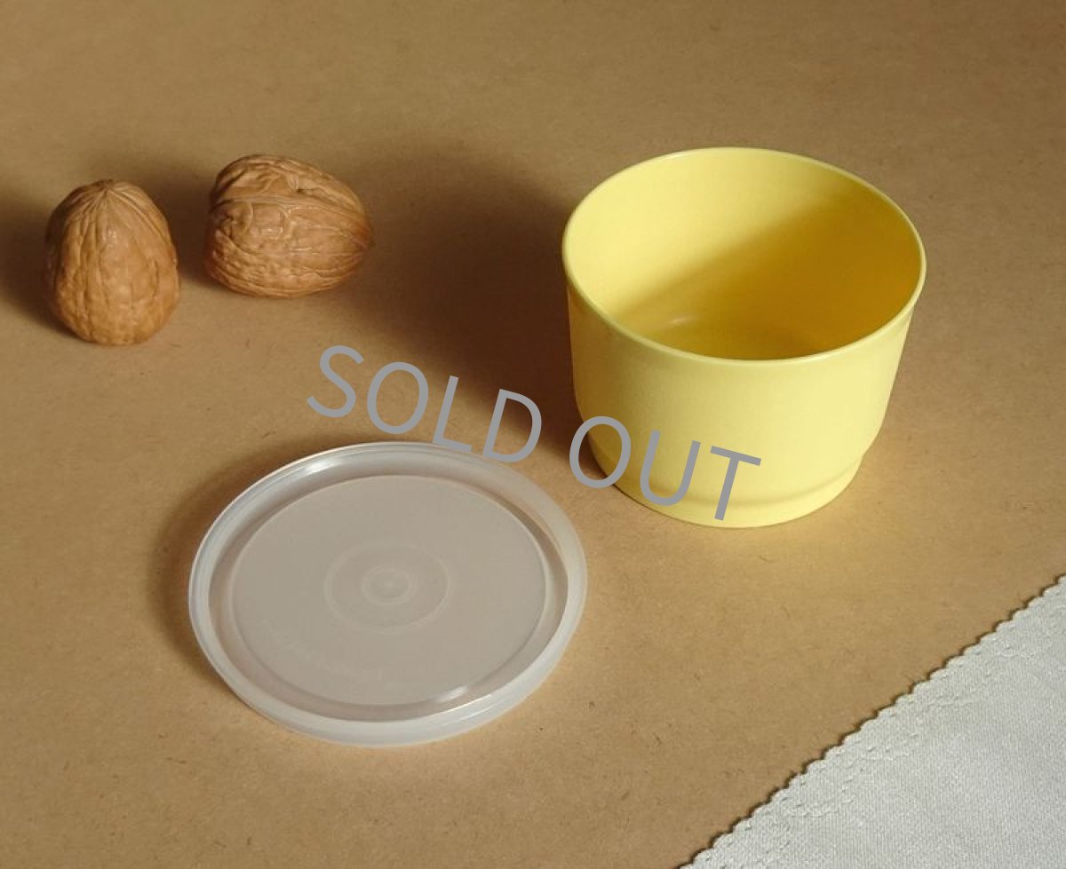 画像7: タッパーウェア　スナックカップ レモンイエロー 140ml (7)