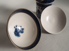 画像10: ニッコー ダブルフェニックス　睦揃　飯椀 茶碗 ウィロー 山水 日本製 (10)