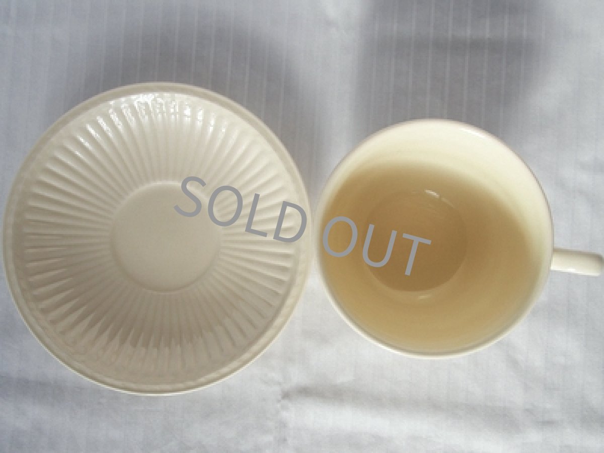 画像9: ウェッジウッド クイーンズウェア　カップ＆ソーサー　エドミープレーン (9)