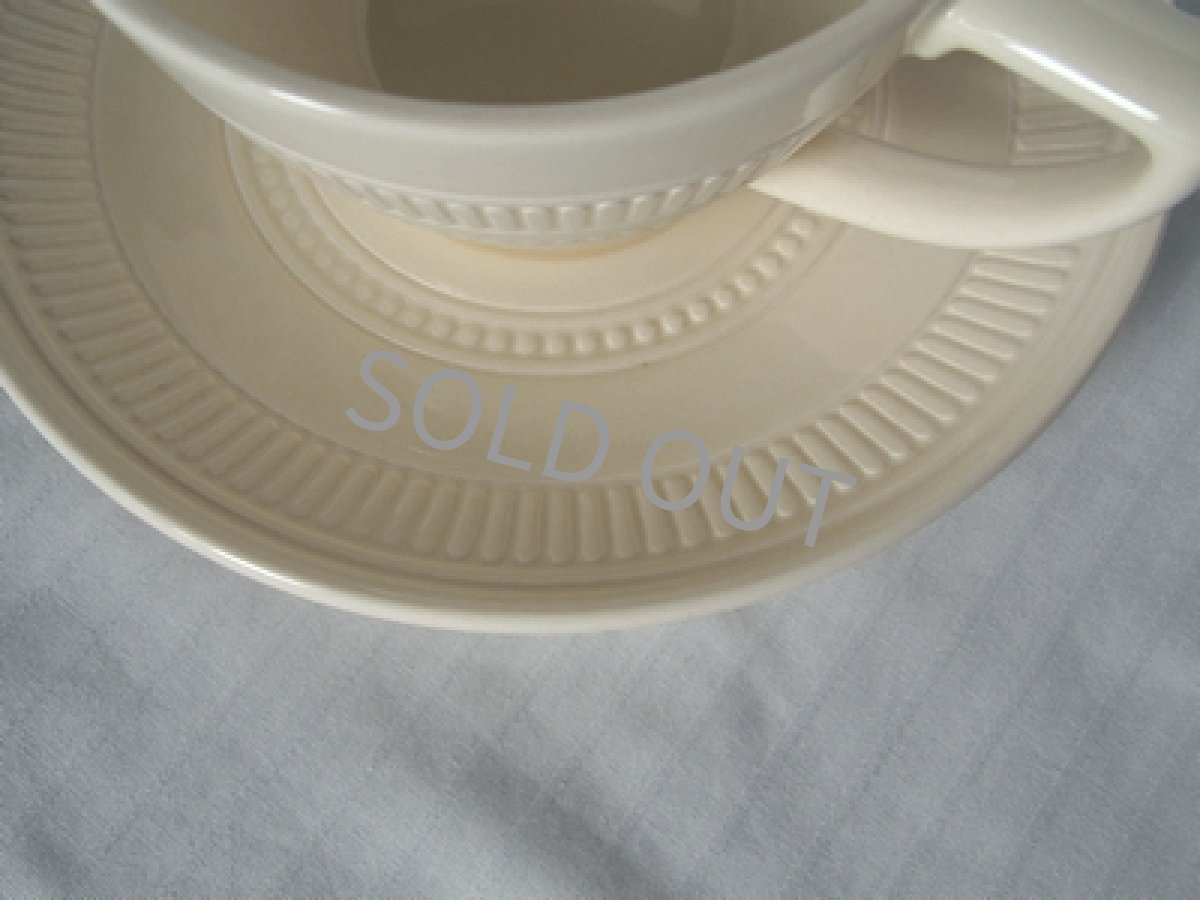 画像7: ウェッジウッド クイーンズウェア　カップ＆ソーサー　ジャスパー・コンラン インプレッション (7)