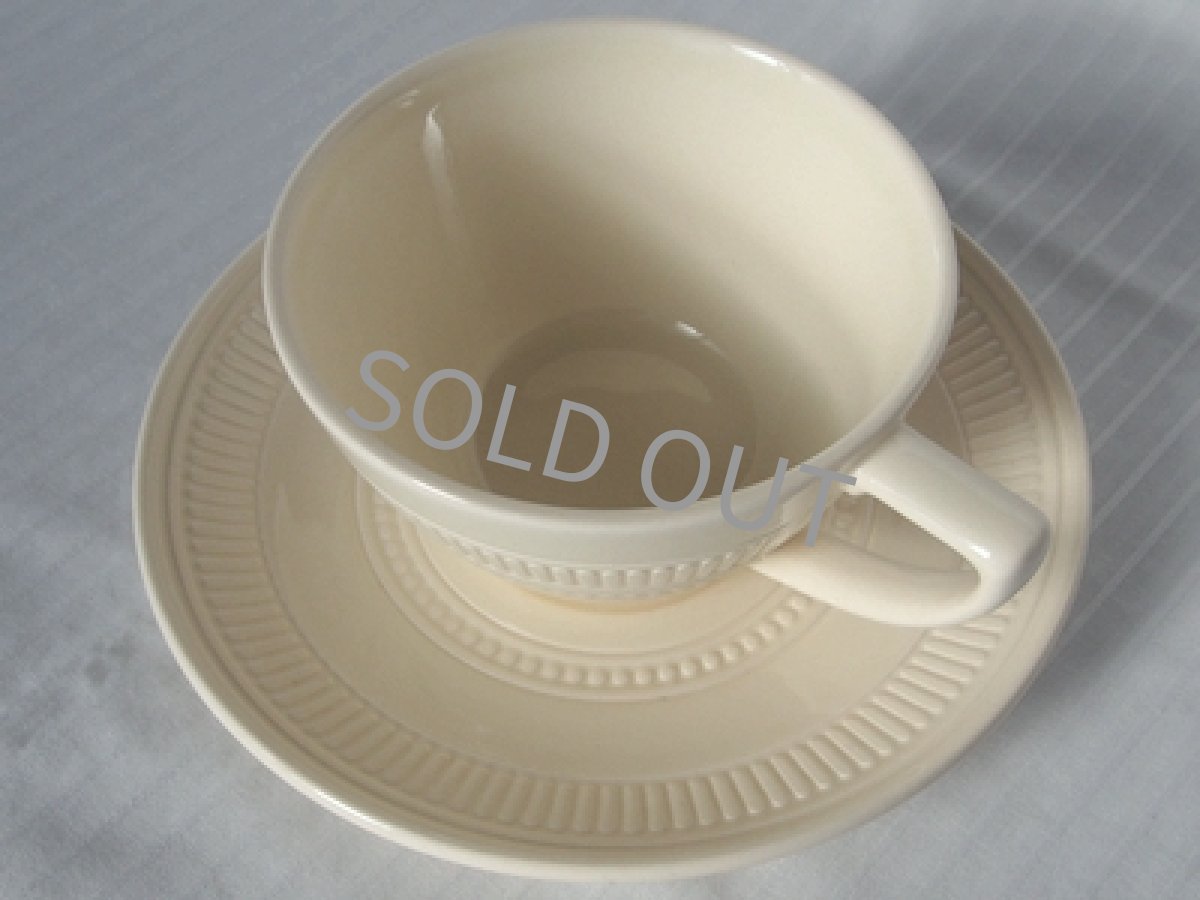 画像8: ウェッジウッド クイーンズウェア　カップ＆ソーサー　ジャスパー・コンラン インプレッション (8)