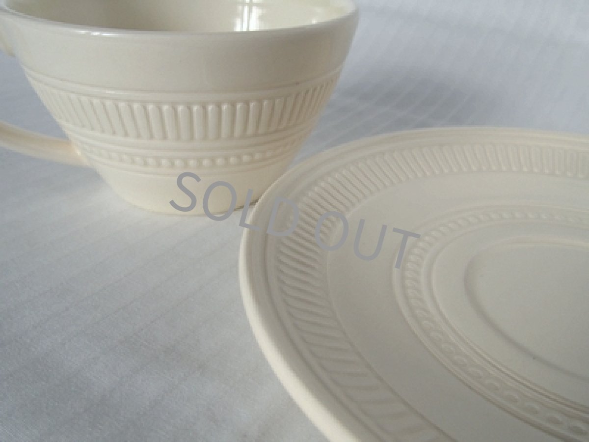 画像5: ウェッジウッド クイーンズウェア　カップ＆ソーサー　ジャスパー・コンラン インプレッション (5)