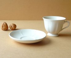 画像10: ウェッジウッド クイーンズプレーン カップ＆ソーサー 英国製 (10)