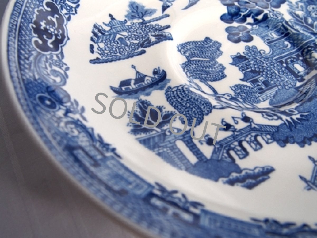 画像13: ウェッジウッド クイーンズウェア　カップ＆ソーサー　ウィロー 青(2) (13)