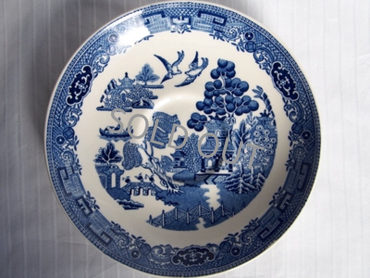 画像9: ウェッジウッド クイーンズウェア　カップ＆ソーサー　ウィロー 青(2) (9)