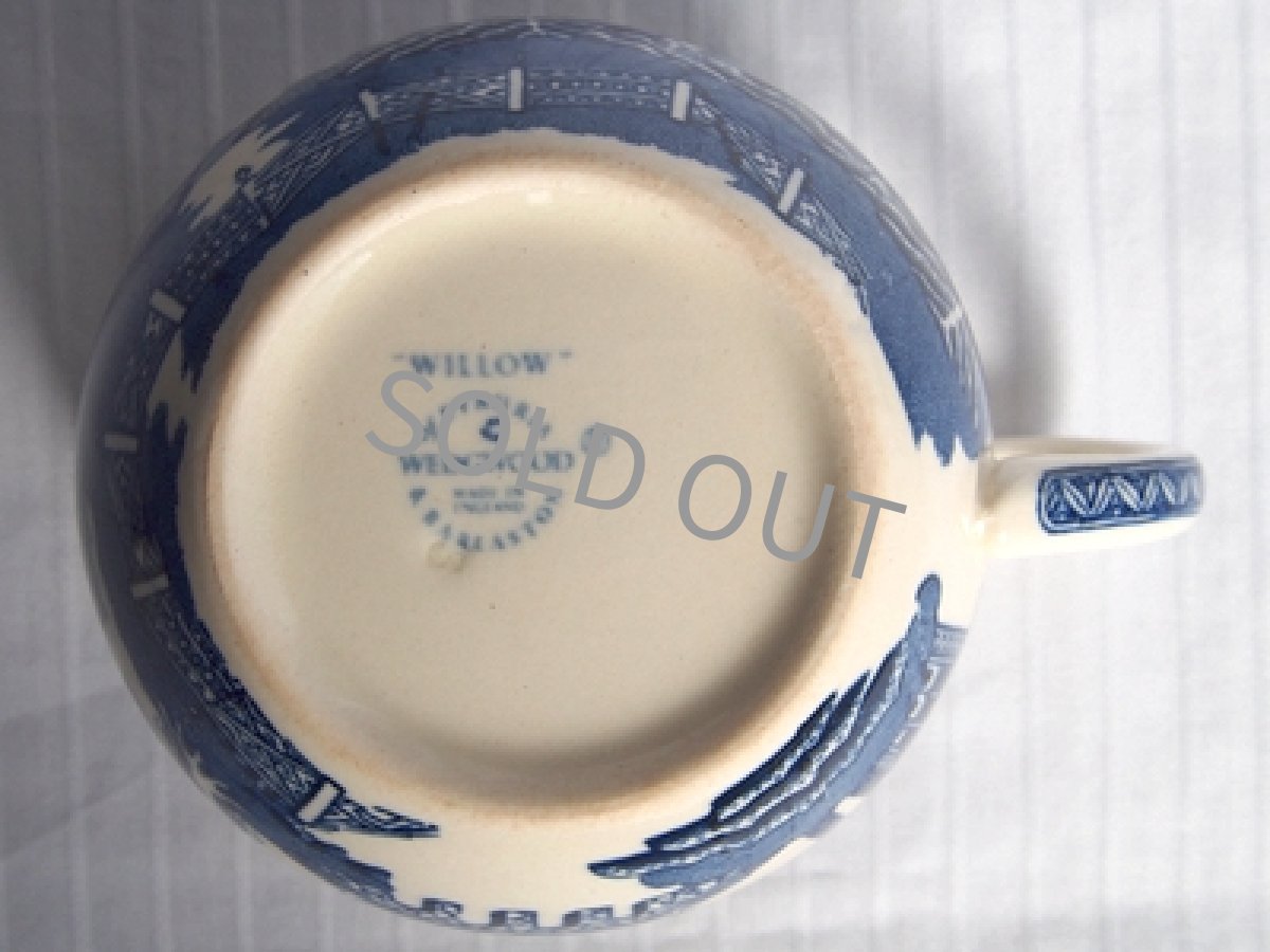 画像16: ウェッジウッド クイーンズウェア　カップ＆ソーサー　ウィロー 青(2) (16)