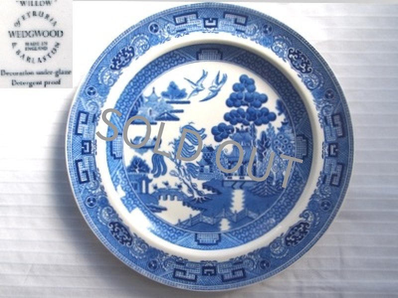  - アンティーク ウェッジウッド ブルーウィロー　blue willow SHOP偶然と必然の間 WEDGWOOD WILLOW BREAD PLATE