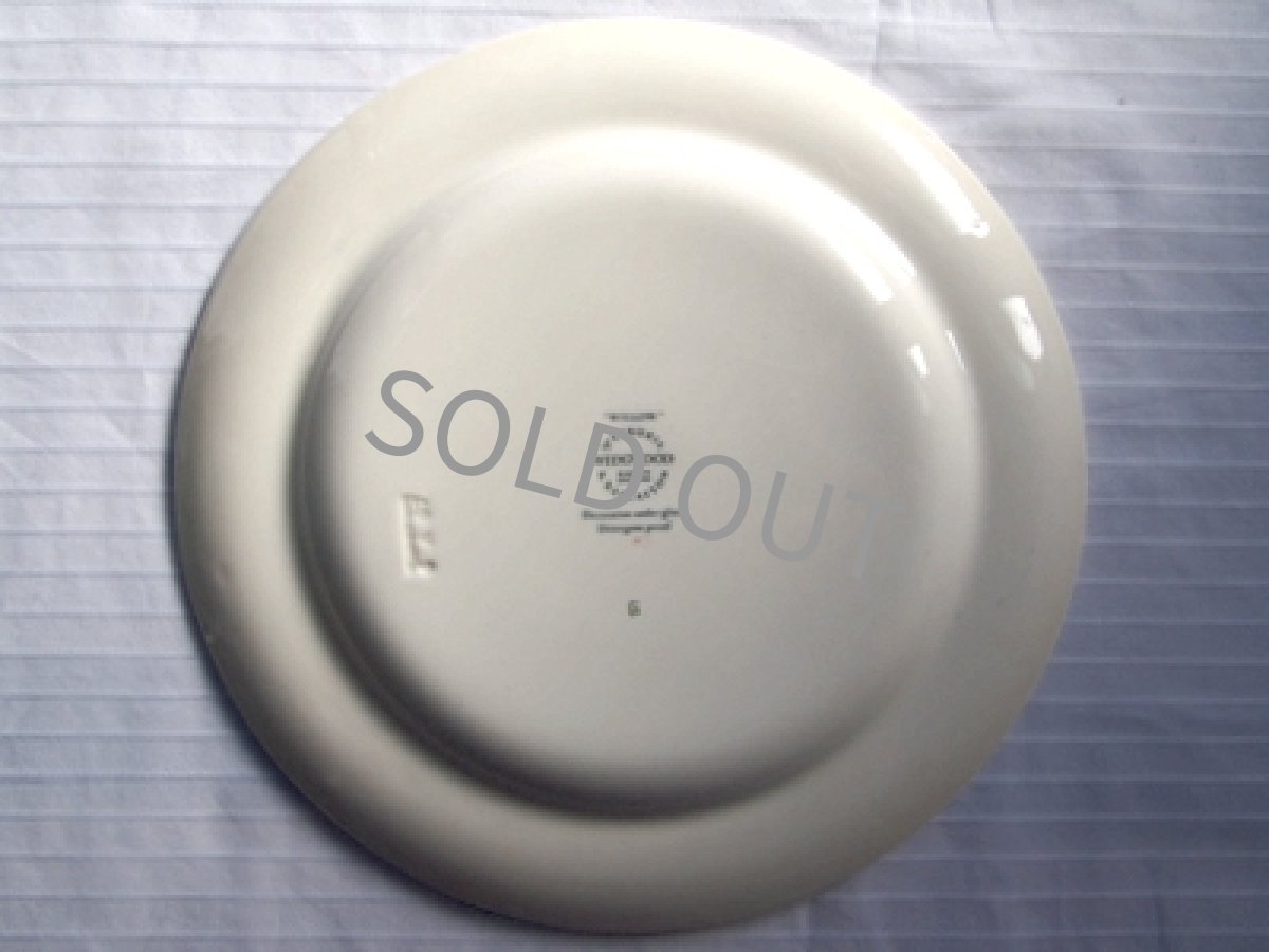 画像7: ウェッジウッド　丸皿　ウィロー 青 20.5cm (7)