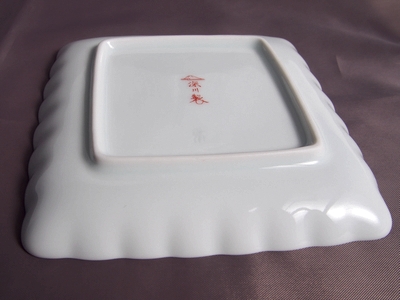 SHOP偶然と必然の間 FUKAGAWASEIJI SMALL PLATE BLUECHINA 11.5cm