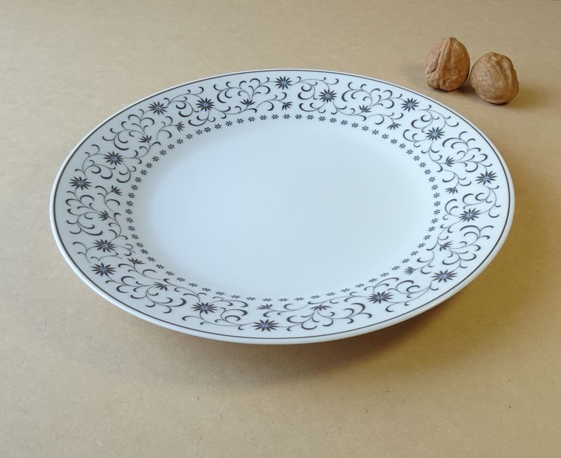 SHOP偶然と必然の間 NORITAKE SILVER OUEEN PLATE 26.5cm VINTAGE