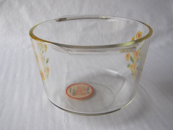 SHOP偶然と必然の間 PYREX MIXING BOWL 16cm SUNFLOWER MADE IN JAPAN