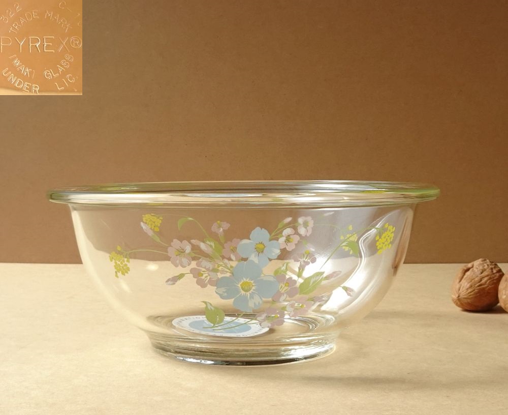 SHOP偶然と必然の間 PYREX BOWL 21cm MAYBLUE MADE IN JAPAN