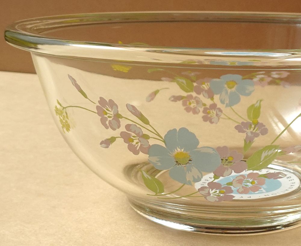 SHOP偶然と必然の間 PYREX BOWL 21cm MAYBLUE MADE IN JAPAN