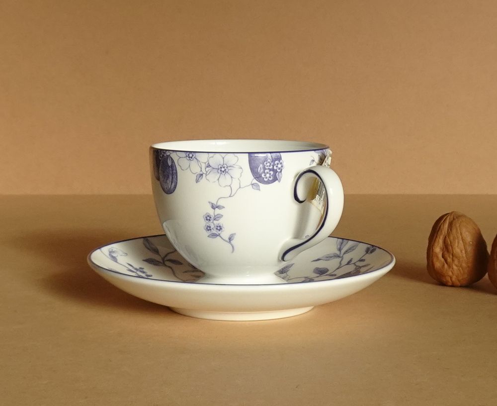 王室御用達 WEDGWOOD ウェッジウッド ジャスパーブルー カップソーサー