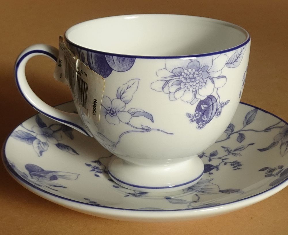 美品 WEDGWOOD ウェッジウッド ブループラム/ワインプラム ティー